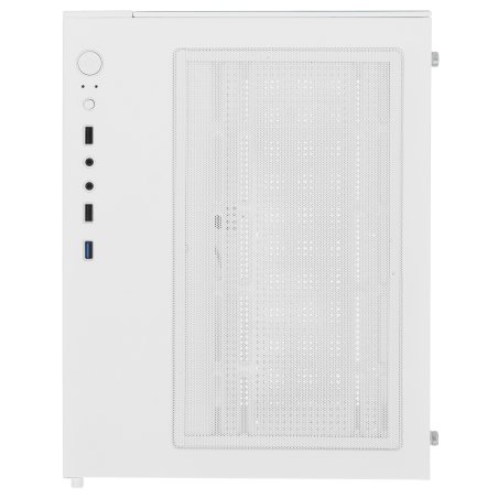 Компьютерный корпус Ginzzu V450 RGb белый CRC6 FAN12CM RGb*3