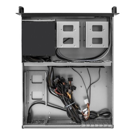 Серверный корпус ExeGate EX293343RUS Pro 2U550-08 (RM 19", высота 2U, глубина 550, БП 1100ADS, 2*USB)