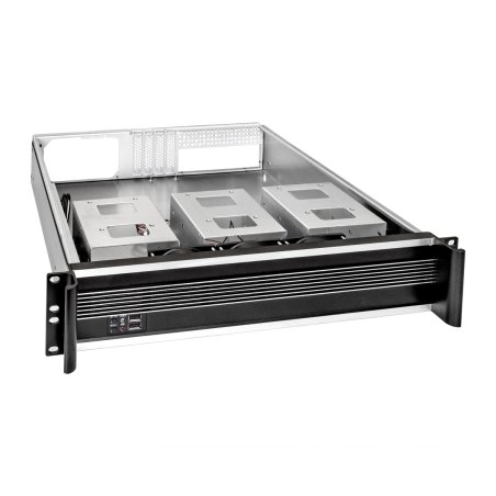 Серверный корпус ExeGate EX293328RUS Pro 2U450-09 (RM 19", высота 2U, глубина 450, БП 900ADS, 2*USB)