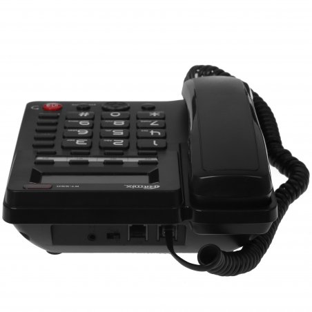 Телефон проводной Ritmix RT-550 черный