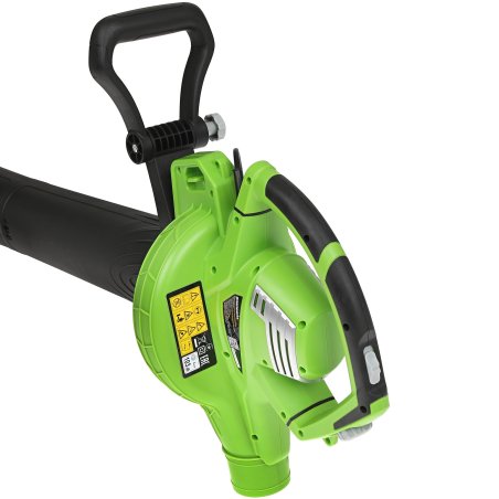 Воздуходувка-пылесос садовый электрический Greenworks BL3000, 220 В, 3000 Вт 2406507