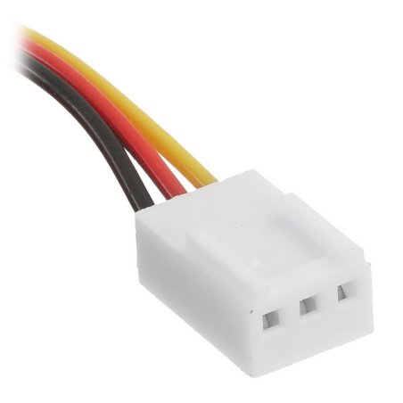 Вентилятор для корпуса 5bites FB12015S-12L3 черный, 120 x 120 x 15 мм, пластик, 1200 об/мин, 27 дБ, 3 pin