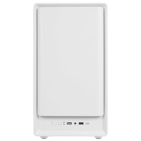 Компьютерный корпус Ginzzu A390 белый Window RGb подсветка 1*USB 3.0, 2*USB 2.0, AU