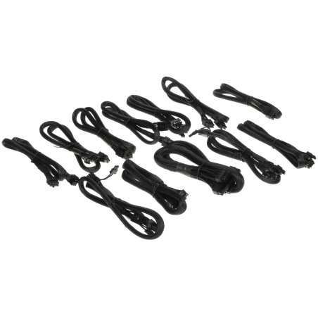 Блок питания ADATA XPG CYBERCORE II 1300W RTL (CYBERCOREII1300P-BKCEU), 1300Вт, 80 PLUS Platinum, 120мм, модульный, черный