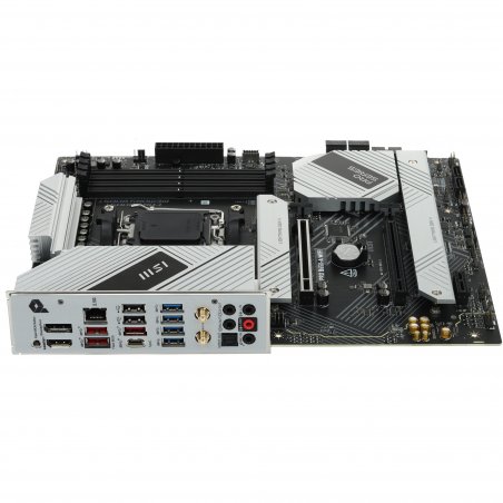 Материнская плата MSI PRO B760-P WIFI DDR4, LGA1700, Intel B760, 4xDDR4, 4xSATA, 2xM.2, 2xPCIe x16, DisplayPort, HDMI, 1x2.5Gb LAN, USB Type-C, 5x3.5 мм, 7.1, ATX