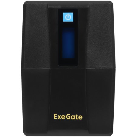 Источник бесперебойного питания ExeGate EP285476RUS Power Smart ULB-850.LCD.AVR.C13.RJ.USB 850VA/480W, LCD, AVR, 4*IEC-C13, RJ45/11, USB, черный