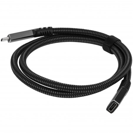 Кабель USB4 TypeCM/FM 8K@60Hz, 40Gbps, PD 240W, медь Telecom 0.8м TUS845-0.8M