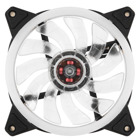 Вентилятор для корпуса Gembird D12025S12L-B черный, 120 мм, 1200 об/мин, 20.5 дБ, 3 pin