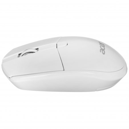 Мышь беспроводная Acer OMR408 белый, 1600 dpi, радиоканал, USB, кнопки - 4