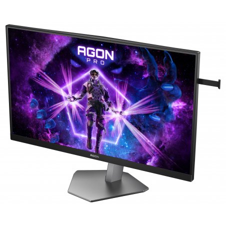 Монитор 24.1" AOC AGON PRO AG246FK6 TN 1920x1080, 540 Гц, 0.5 мс, 16:9, 400 кд/м², 2xHDMI 2.0, DP 1.4, 3.5 Jack, USB Hub (4x USB), HDR10, FreeSync Premium, черно-серый