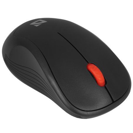 Мышь беспроводная Defender Bit MB-205 черный, 1200 dpi, радиоканал, USB, кнопки - 3