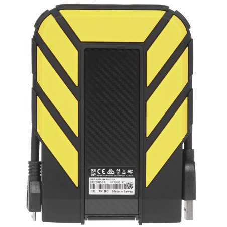 Внешний HDD 2.5" ADATA HD710P, 1TB, USB 3.2 Gen 1 Type-A, 5400 rpm, желтый