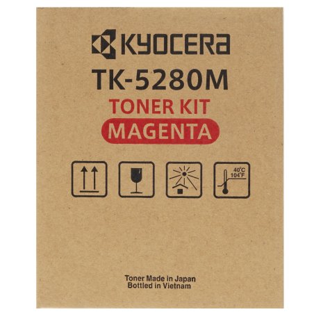 Картридж лазерный Kyocera TK-5280M (1T02TWBNL0) пурпурный для M6235cidn/M6635cidn/P6235cdn 11000 стр