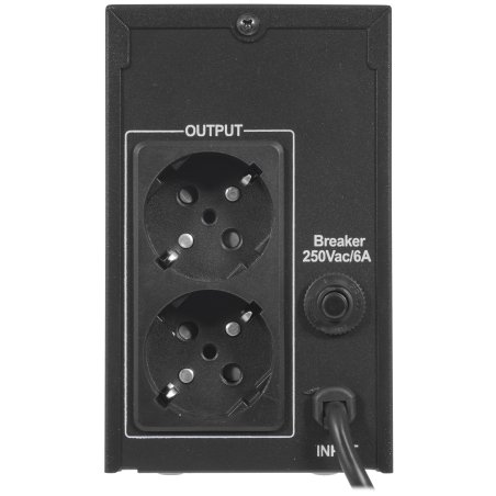 Источник бесперебойного питания ExeGate EP285568RUS Power Smart ULB-650.LCD.AVR.EURO 650VA/360W, LCD, AVR, 2 евророзетки, черный