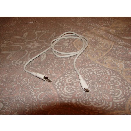 Кабель QUMO 32958 USB-A на Type-C, силиконовый, 1м, 3A, 18W (белый)