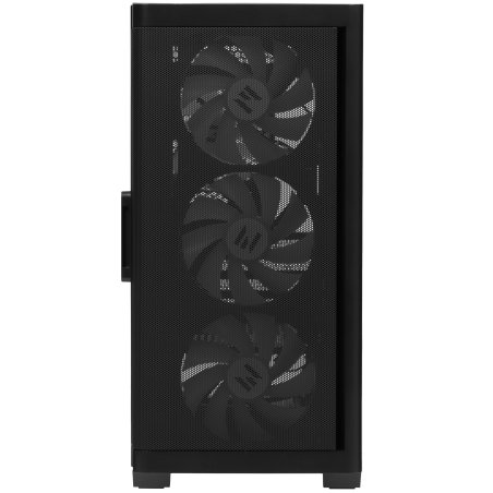 Компьютерный корпус ZALMAN MidTower P60 black (ATX, без БП, 2xUSB 3.0+USB Type C, 5x120мм ARGb) (Zalman P60 Black)