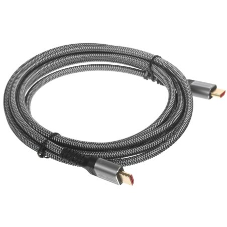 Кабель HDMI 19M/M,ver. 2.1 8KX60Hz (Econom) оплетка 3m iOpen ACG859A-3.0