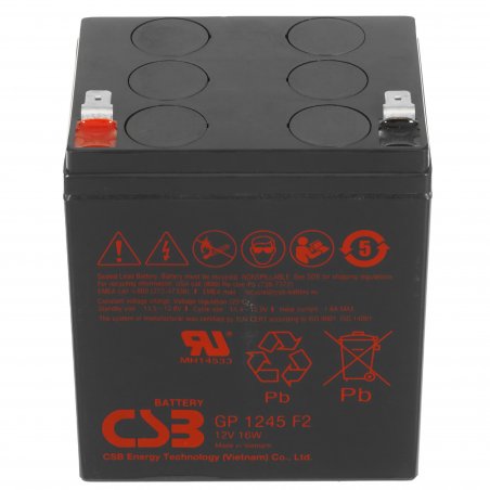 Батарея для ИБП CSB GP 1245 F2 (12V16W) 12В