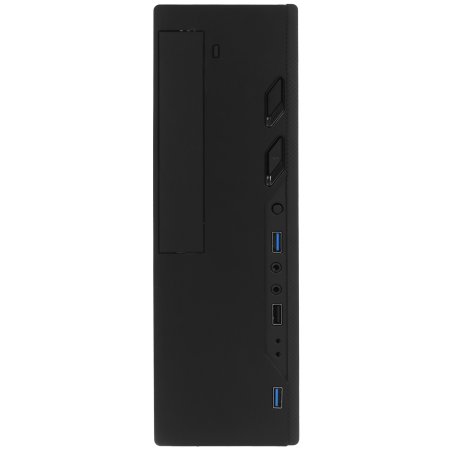 Компьютерный корпус Desktop ExeGate MI-208U2 (mini-ITX/mATX, без БП, 1*USB+2*USB 3.0, аудио, черный)