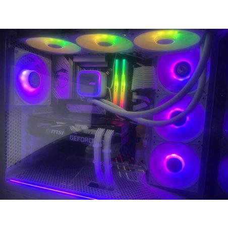 Система жидкостного охлаждения MSI MAG CORELIQUID A13 360 черный 120мм алюминий+медь 4-pin