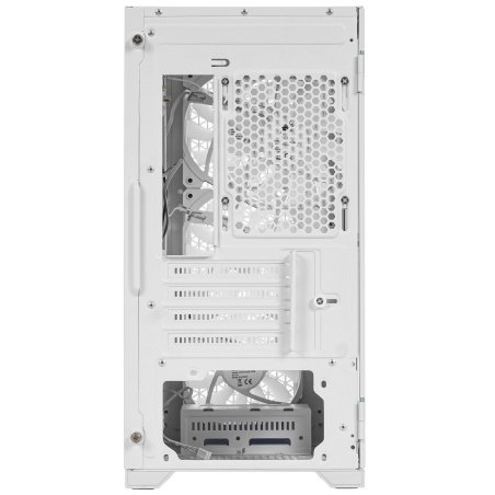 Компьютерный корпус 1STPLAYER TRILOBITE T3 белый/mATX, TG/4x 120мм LED fans inc./T3-WH-4F1-W