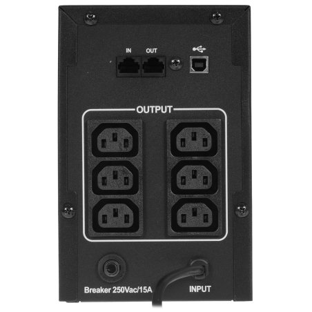 Источник бесперебойного питания ExeGate EP285517RUS SpecialPro Smart LLB-2000.LCD.AVR.C13.RJ.USB 2000VA/1200W, LCD, AVR, 6*IEC-C13, RJ45/11, USB, черный