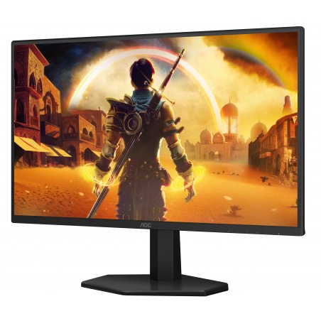 Монитор 24.5" AOC 25G42E IPS 1920x1080, 180 Гц, 1 мс, 16:9, 300 кд/м², HDMI 2.0, DP 1.4, 3.5 Jack, HDR10, Adaptive-Sync, VESA 100x100, черный