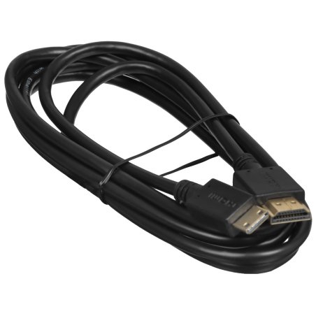 Кабель GoPower HDMI (m)-miniHDMI (m) 1,8м ПВХ ver.1.4 черный Premium Zip-Lock c подвесом (1/100)