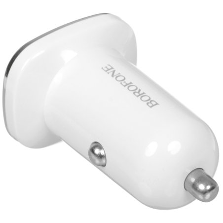 АЗУ BOROFONE (6931474708649) BZ12 белый 2USB 2.4A