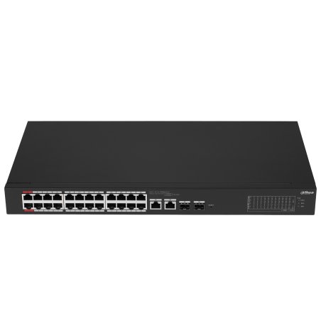 Коммутатор Dahua DH-CS4226-24ET-240 (L2) 24x100Мбит/с 2x1Gbит/с 2xКомбо(1000BASE-T/SFP) 240W управляемый