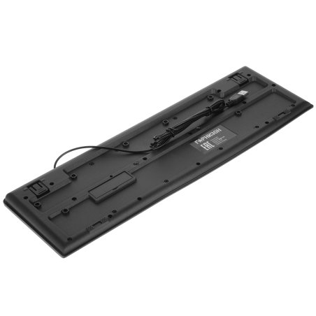 Клавиатура проводная игровая Гарнизон GK-320G черный USB, подсветка, код "Survarium", антифантомные клавиш