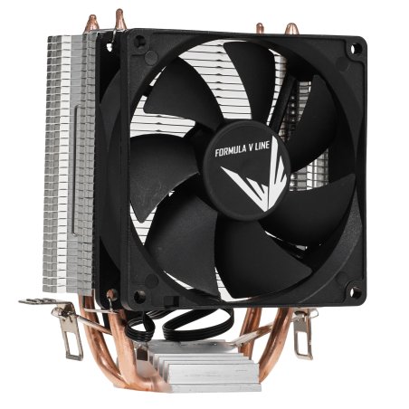 Устройство охлаждения (кулер) Aerocool Formula Ice Boid 2PSDB черный 90мм алюминий+медь 2100rpm 34db 4-pin 90W 135мм