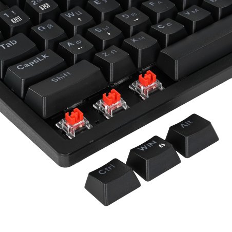 Клавиатура T-Line (72373) Volt RU,радужн,черный