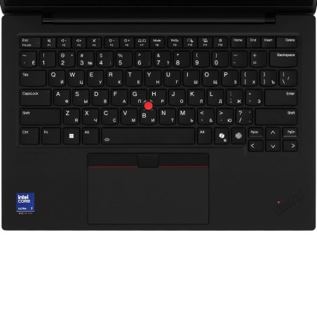 Ноутбук Lenovo ThinkPad X1 Carbon Gen 12 черный 14" WUXGA (1920x1200) IPS 400N, Intel Ultra 7 155H, 16Gb LPDDR5x 6400, 512Gb SSD M.2, Intel Arc Graphics, WiFi6,BT, FPR, LTE, FHD Cam, 57Wh,65W USB-C, Win 11 Pro, 1Y, 1.09kg