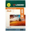 Фотобумага Lomond 250 г/м2 А4 односторонняя матовая 50 л.