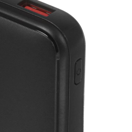 Портативный аккумулятор Perfeo Powerbank Atomic Age 10000 mAh/LED дисплей/PD + QC 3.0/Type-C/2 USB/Выход: 5A, max 22.5Wчерный (PF_E1474)