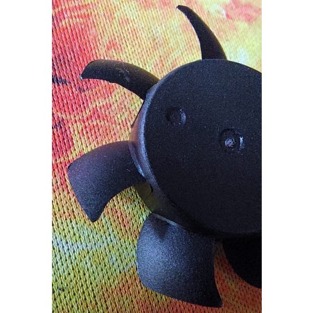 Вентилятор для корпуса Gembird D40BM-12A черный, 40 мм, 4000 об/мин, 30 дБ, 3 pin