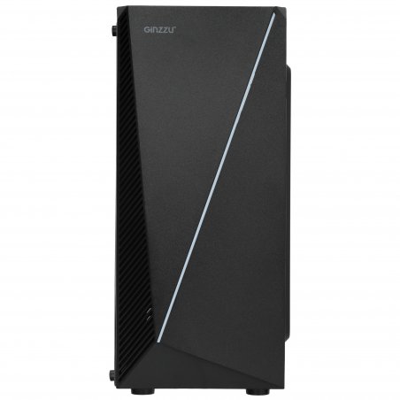 Компьютерный корпус Ginzzu SL150 панель с RGb подсветкой