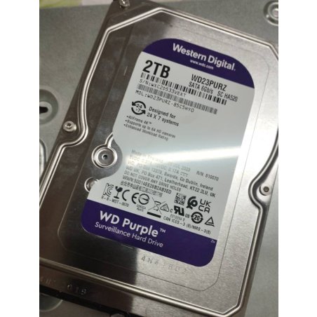 Жесткий диск Western Digital 2Tb SATA-III Surveillance Purple (5400rpm) 64Mb 3.5"