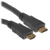Кабель HDMI Wize WAVC-HDMI-10M 10 м, HDMI 2a, v.2.0, 19M/19M, 4K/60 Hz 4:2:0/30 Hz 4:4:4, Ethernet, позол.разъемы, экран, черный, пакет