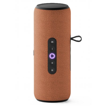 Умная колонка Яндекс Станция Стрит, 30Вт, компактная, 2 динамика, Wi-Fi, Bluetooth 5.0, Алиса, оранжевый