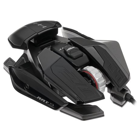 Мышь проводная Mad Catz R.A.T. PRO X3 черный, 16000 dpi, USB, кнопки - 10