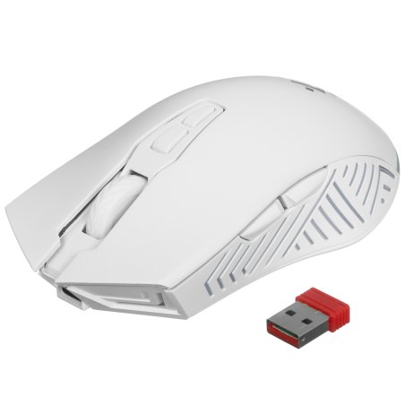 Мышь беспроводная Defender Pandora GM-502 белый, 3200 dpi, радиоканал, USB, кнопки - 7