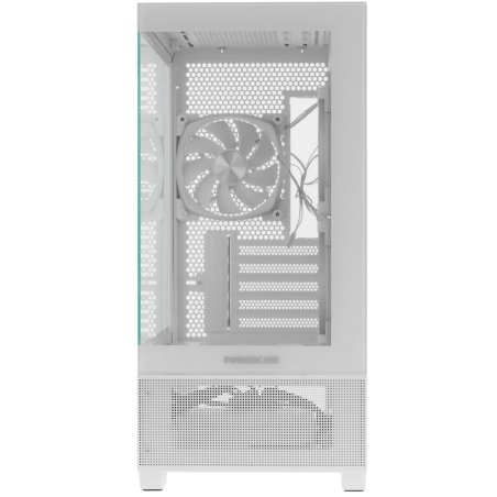 Компьютерный корпус Powercase Vision Micro M, Tempered Glass, черный, mATX (CVMMB-L0)