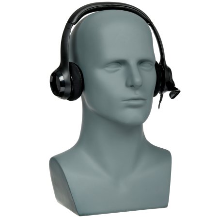 Наушники с микрофоном Logitech H390 черный 1.9м накладные USB оголовье (981-001578)