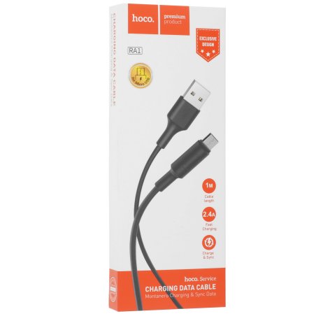 Кабель Hoco X109 IP 1м черный