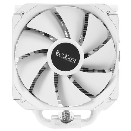 Кулер для процессора PCCooler PALADIN 400 WH (200W, 4-pin PWM, 157мм, Al/Cu, 4x6мм, 1x130мм, 76.85CFM, 29dBA, 1600RPM, S: 1851/1700/1200/115X, AM5/AM4, белый)