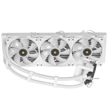 Система водяного охлаждения Thermalright Core Vision 360 Soc-AM5/AM4/1200/1700/1851 черный 4-pin 28.1dB Al LCD Ret (C-VISION-360-BL)