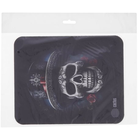 Коврик для мыши Cactus Scull 250x200x3мм (CS-MP-D05S)