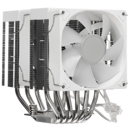 Кулер JONSBO CR-1400 White LGA1700/1200/115X/AM4 (24шт/кор, TDP 125W, PWM, 92мм ARGb Fan, 4 тепловые трубки, 4-pin, белый) Retail